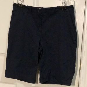 Talbots Bermuda Navy Blue Shorts-Used